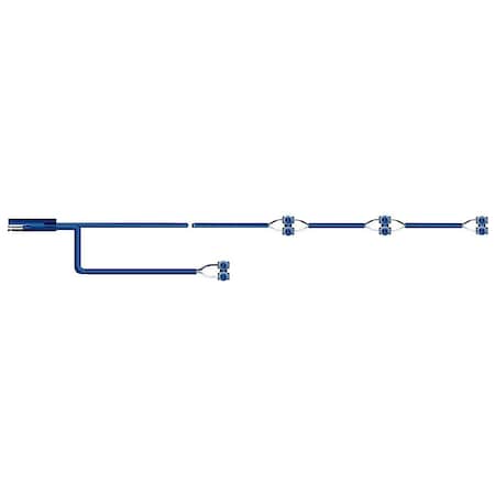 Phillips Harness, Id /License, Rear T Connection, 3 Ft, Incandescent Lower Id Lamps And 2 Ft License Lamp 36-9601-036